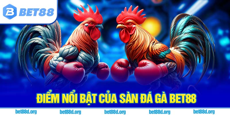 Điểm nổi bật của sàn đá gà BET88